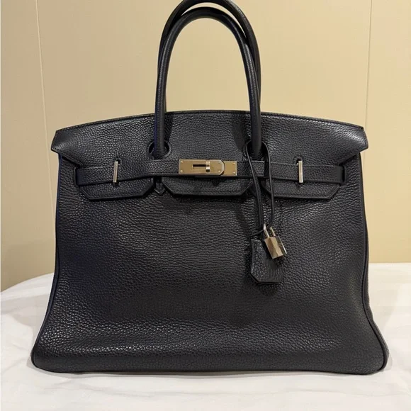 Hermes Birkin 35. 2005 I stamp in incredible condition in Togo w/palladium hw - Picture 16 of 16